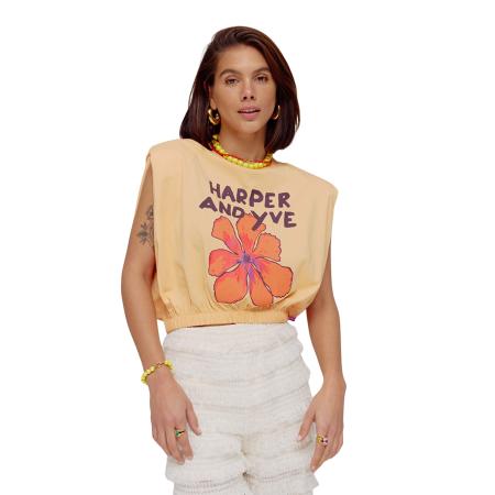 Harper en Yve Muscle Top