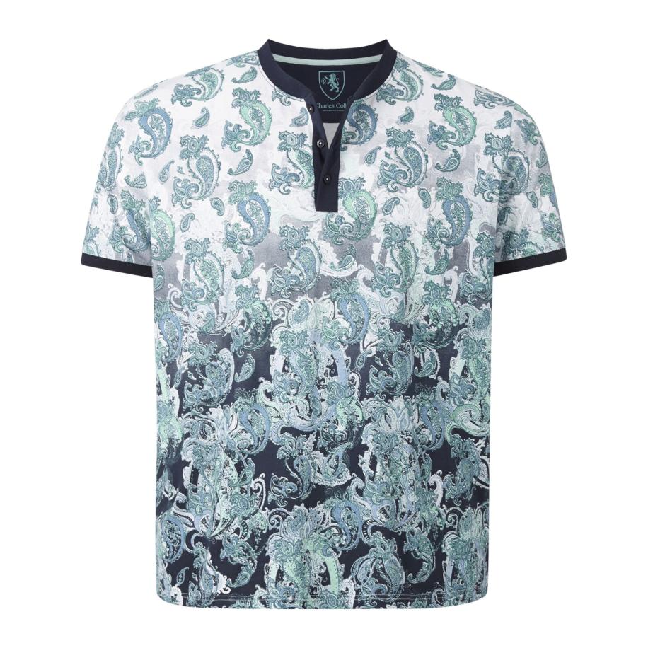 Charles Colby Charles Colby Shirt blauw -