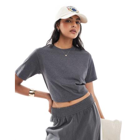 JJXX Oversized T-shirt in grijs