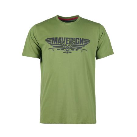 Top gun TOP GUN Shirt olijfgroen / zwart