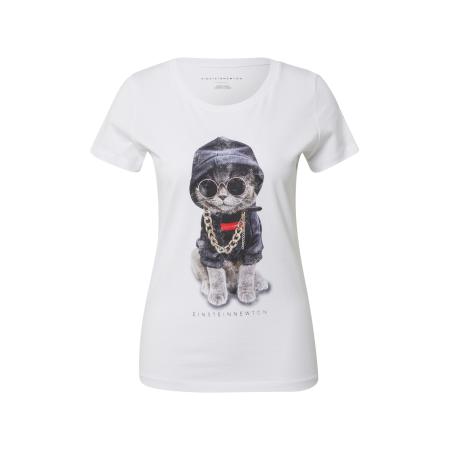 einstein & newton EINSTEIN & NEWTON Shirt Katze Kette rood / zwart / wit