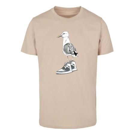 Mister Tee Shirt sand / grijs / zwart / wit