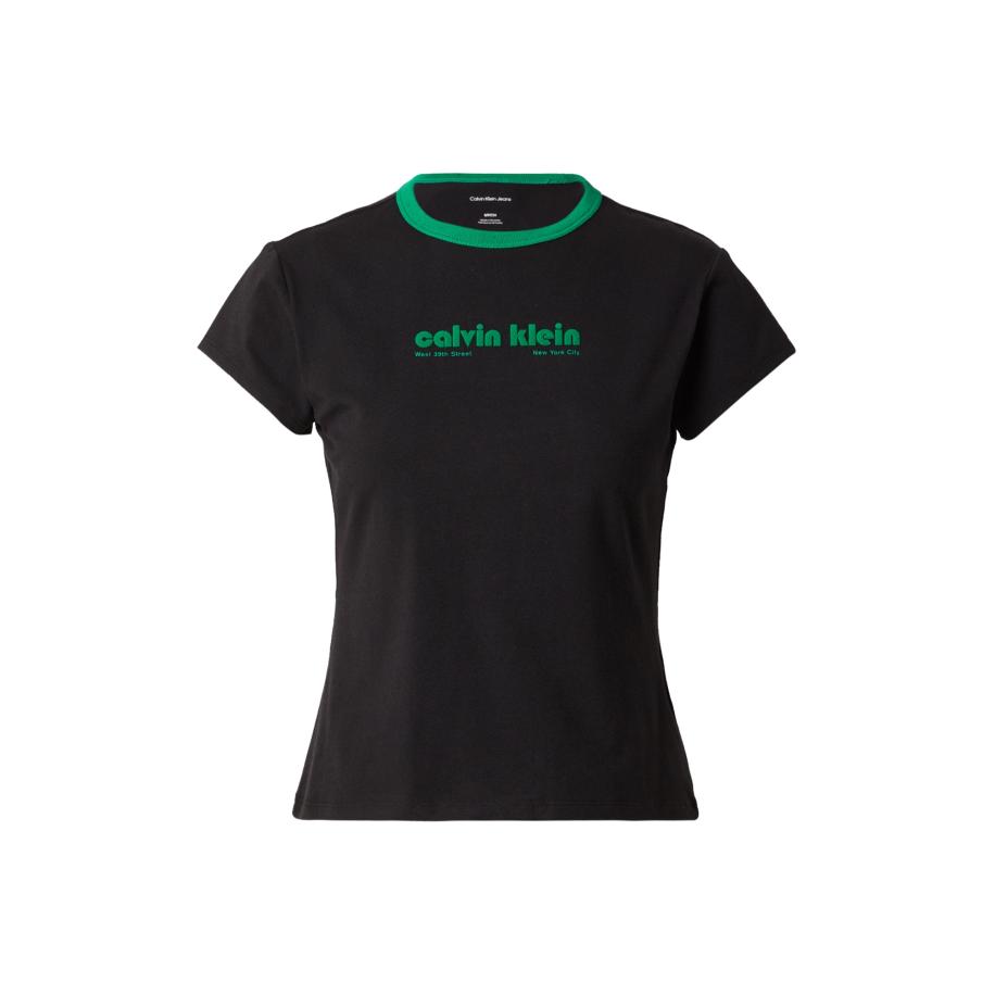 Calvin Klein Calvin Klein Jeans Shirt groen / zwart -