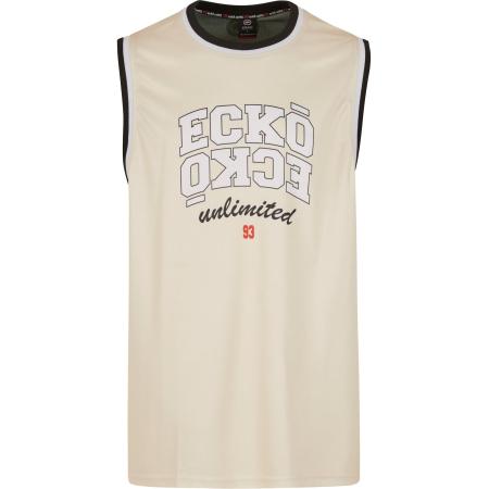 Ecko Unlimited Shirt Pivot beige / donkergroen / zwart / wit