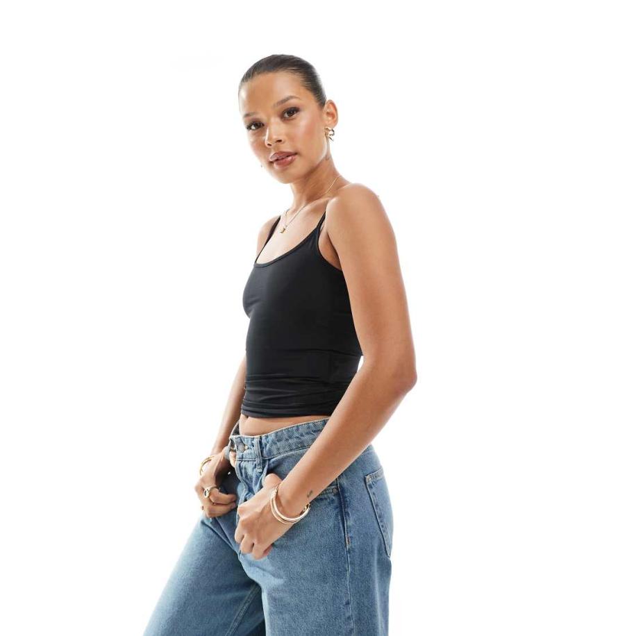 JJXX Hemdje in zwart Zwart