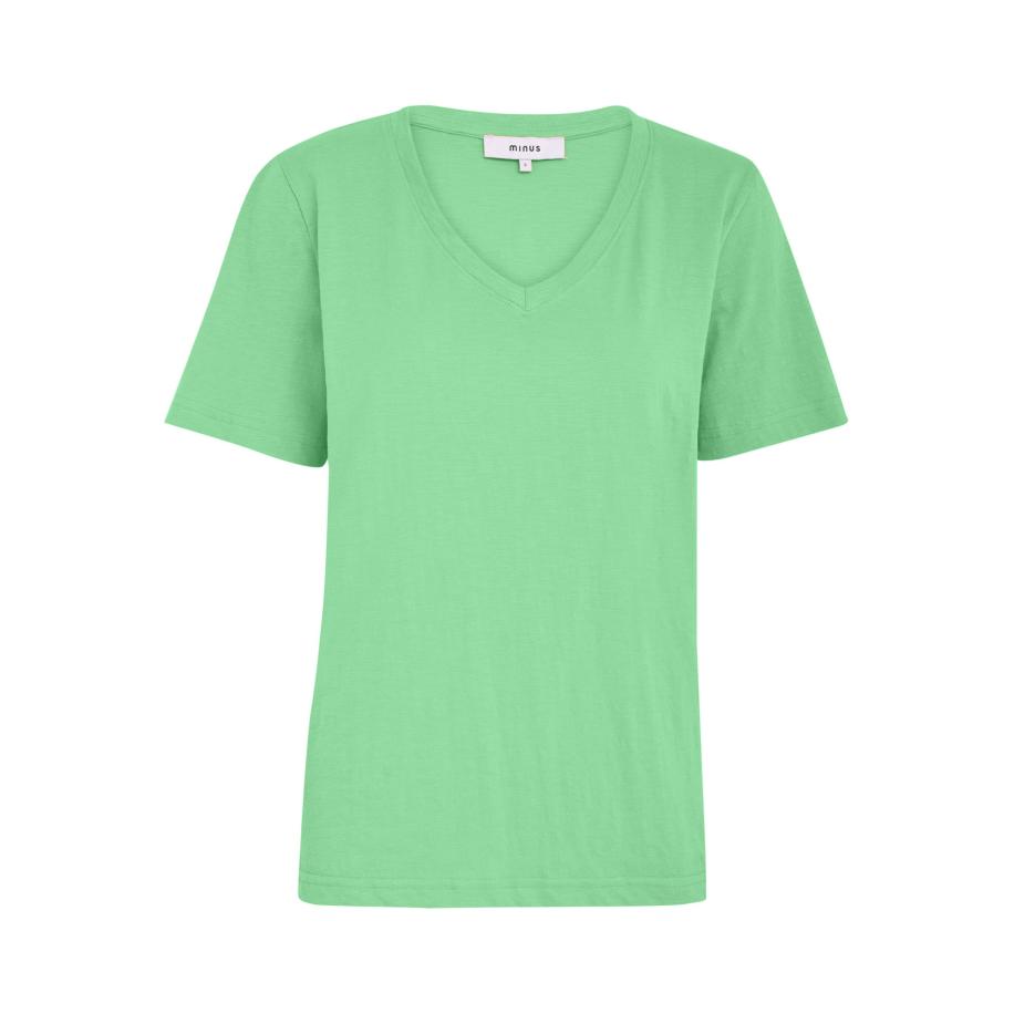 Minus minus Shirt Leti lichtgroen -