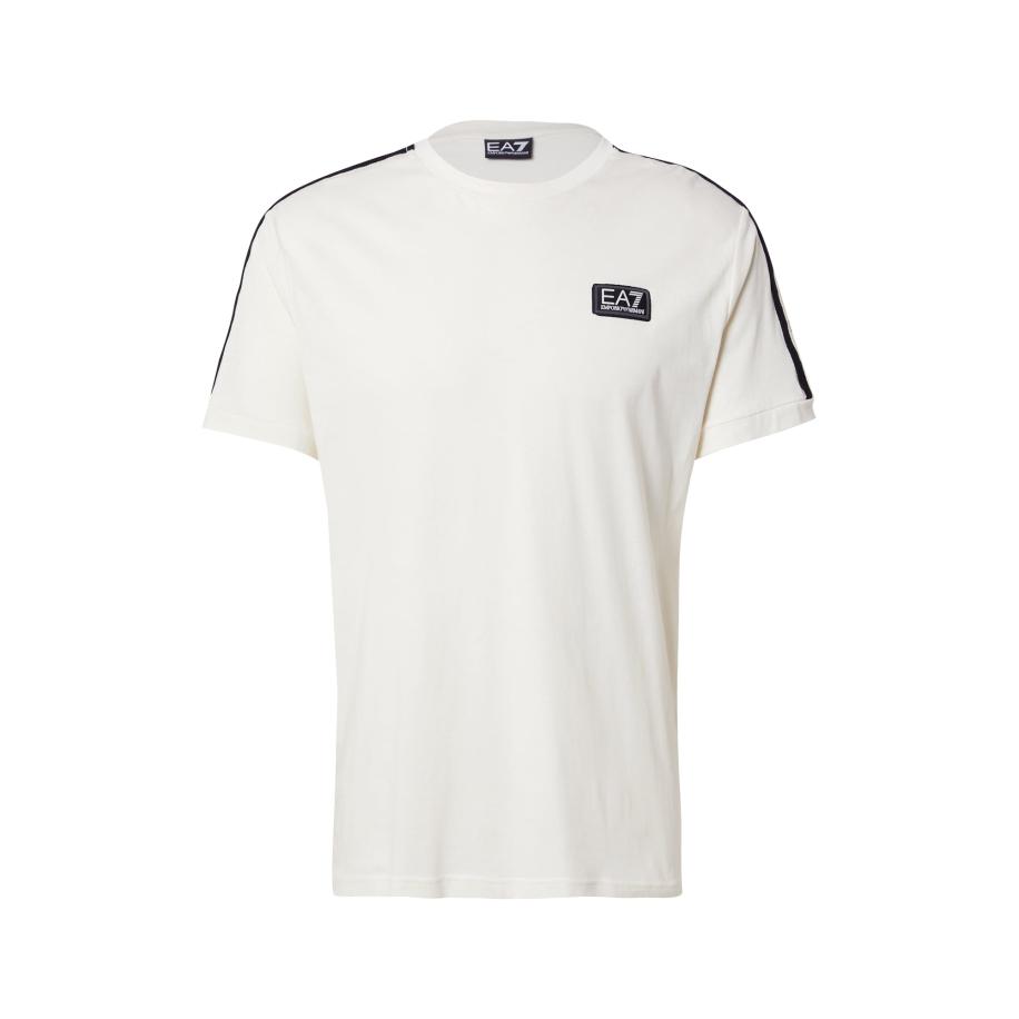 Emporio Armani EA7 Emporio Armani Shirt crème / zwart -
