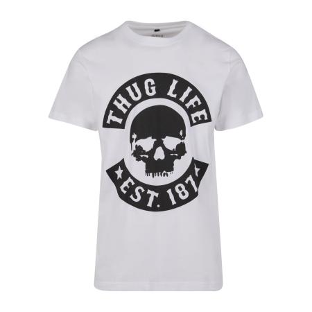 Thug Life Shirt zwart / wit