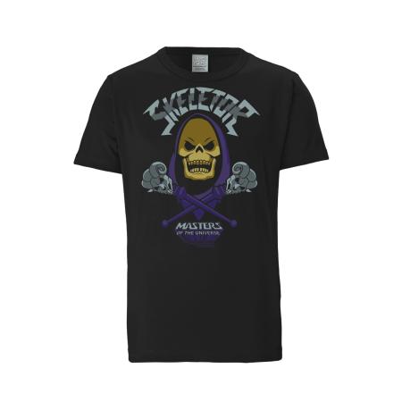 LOGOSHIRT Shirt Motu - Skeletor zwart