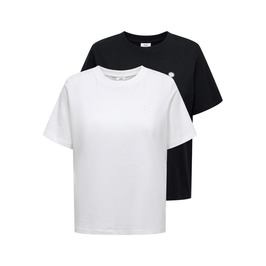 JDY JDY Shirt JDYPisa zwart / wit -
