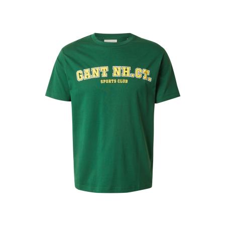 Gant GANT Shirt geel / groen / wit