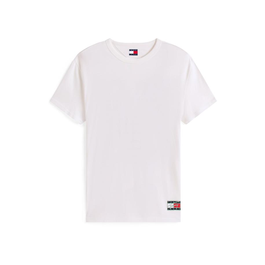 Tommy Jeans Tommy Jeans Shirt ATHL DEPT ecru / navy / lichtgroen / rood -