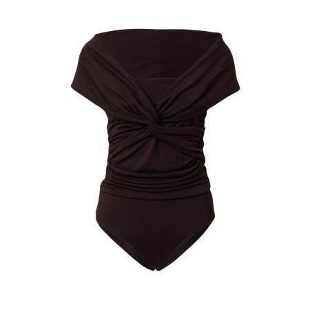 NU-IN Shirt body donkerbruin