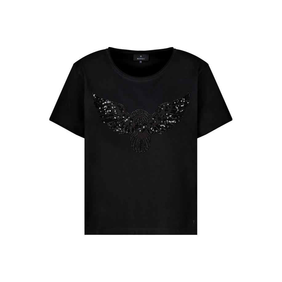 Monari monari Shirt zwart -