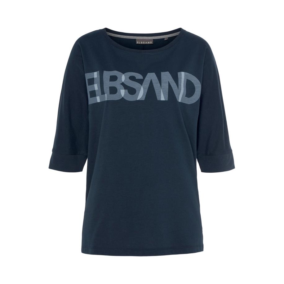 Elbsand Elbsand Shirt lichtblauw / donkerblauw -
