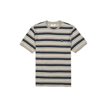 Garcia GARCIA Shirt taupe / sand / navy / royal blue/koningsblauw