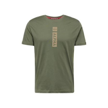 Alpha Industries ALPHA INDUSTRIES Shirt grijs / olijfgroen