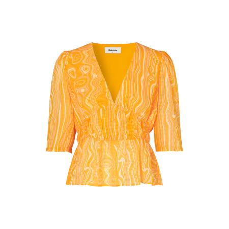 Modström modström Shirt Donte mandarijn / lichtoranje