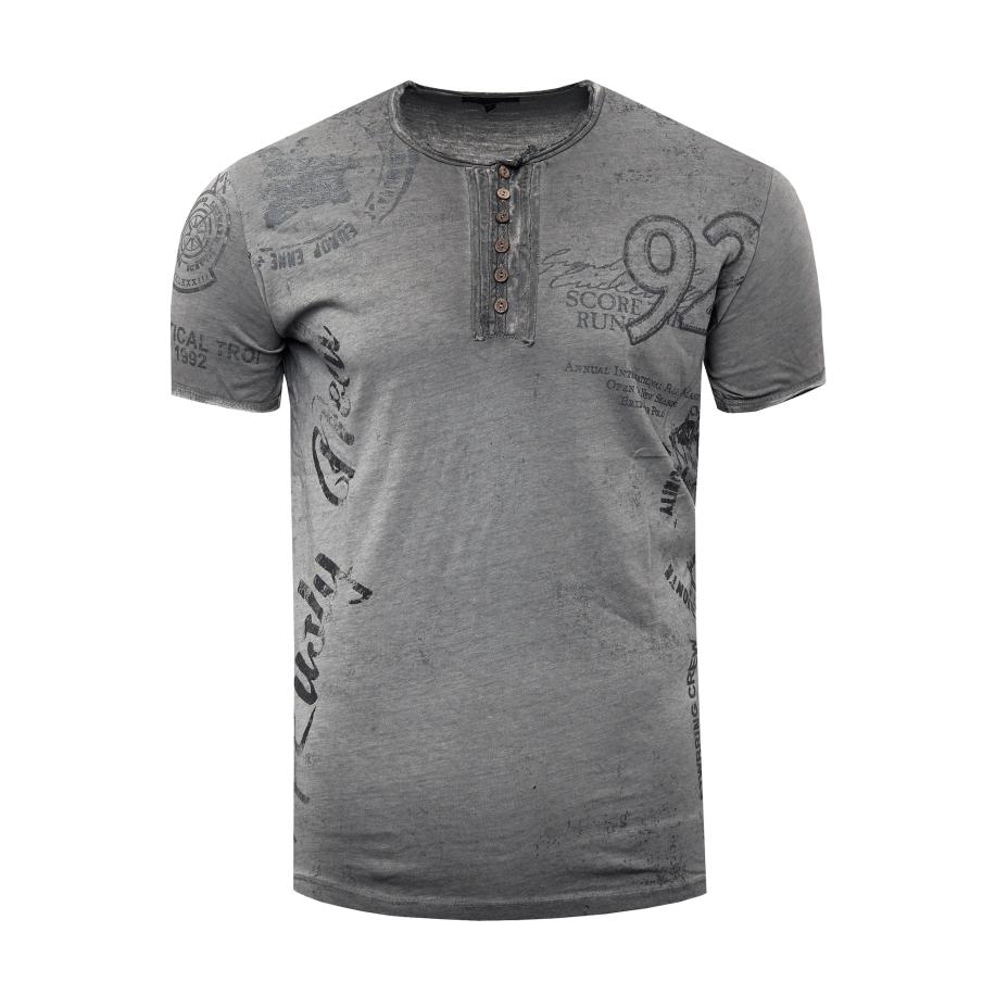 Rusty Neal Rusty Neal Shirt antraciet -