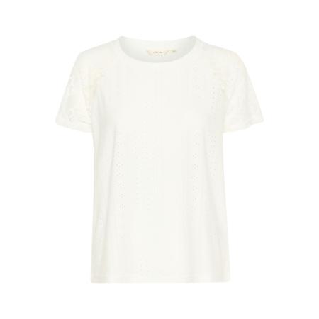 Cream Cream Shirt Lone wit