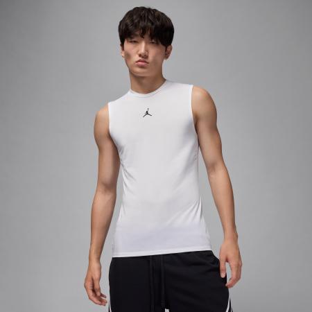 Jordan Sport Dri-FIT basistanktop zonder mouwen voor heren - Wit