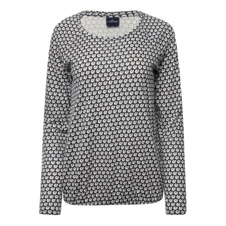 LAURASØN LAURASØN Shirt marine / wit