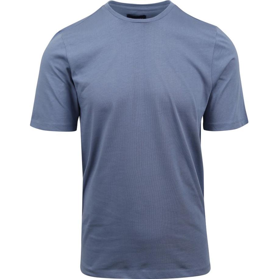 Suitable Respect T-shirt Jim Blauw Blauw
