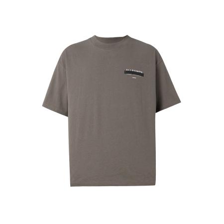 AllSaints AllSaints Shirt REDACT donkergrijs / zwart / wit