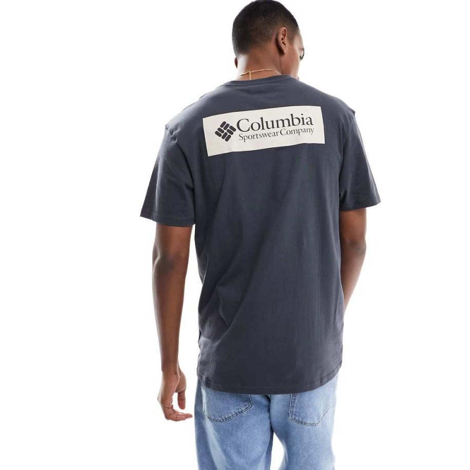 Columbia - North Cascades - T-shirt met print op de achterkant in zwart Zwart