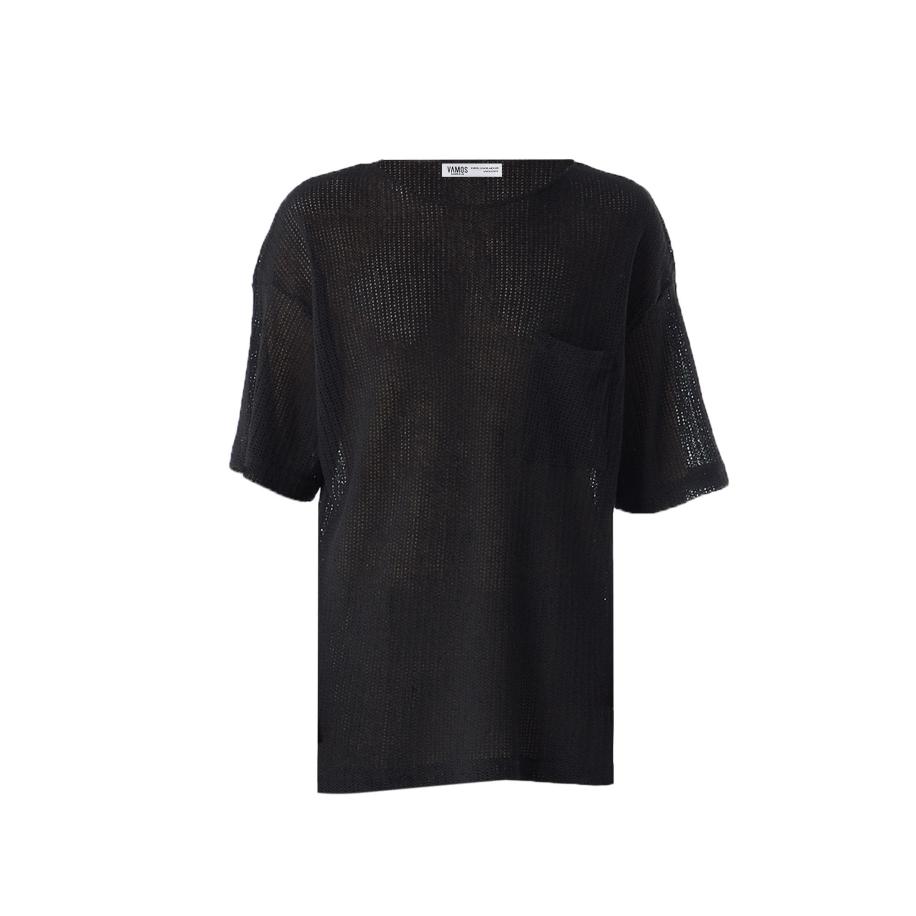 VAMOS CLO Shirt zwart Zwart