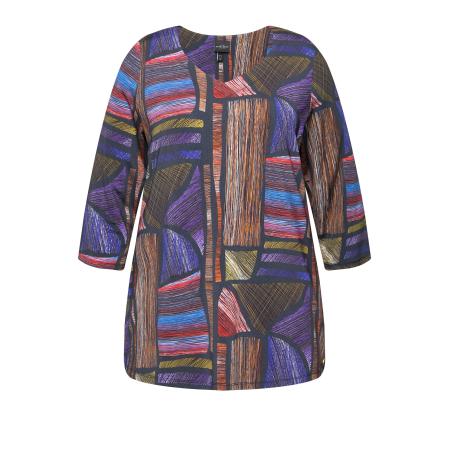 Ulla Popken Ulla Popken Shirt gemengde kleuren