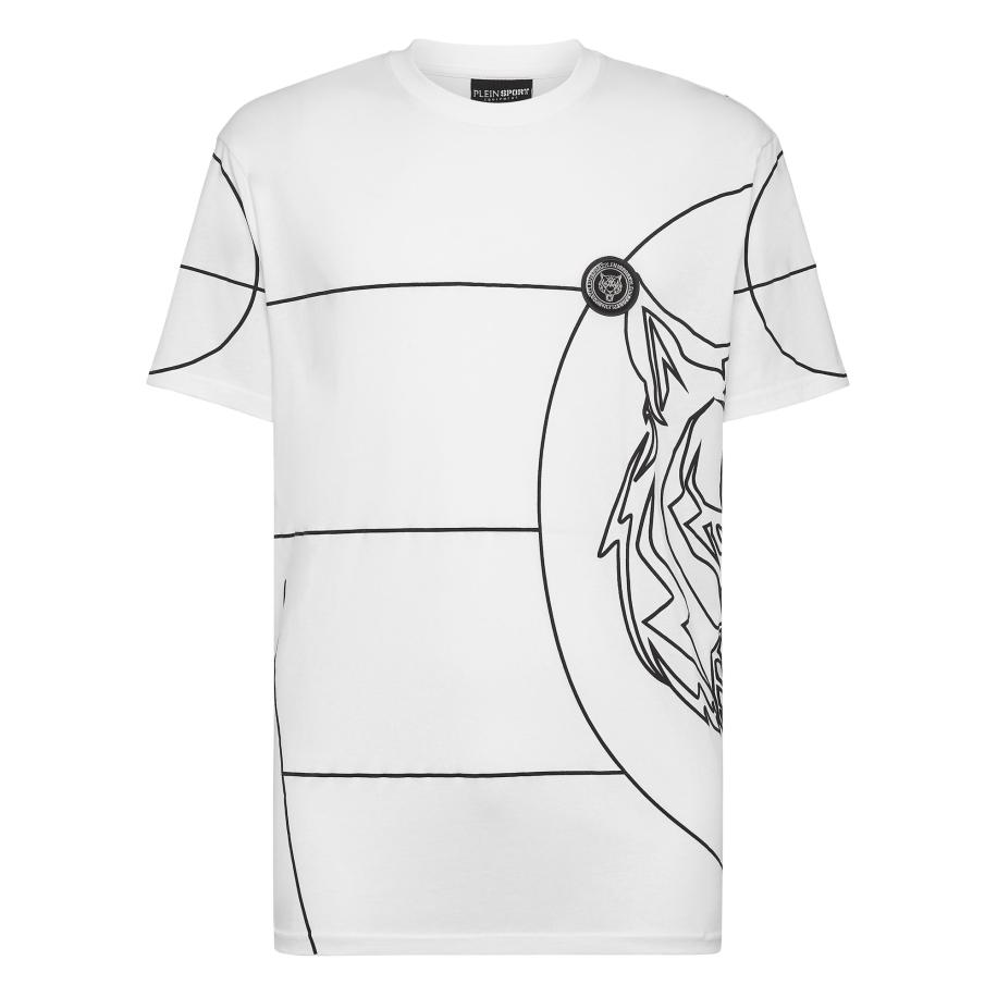 Plein Sport Plein Sport Shirt Tiger zwart / wit -