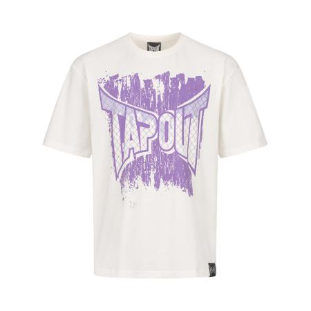 Tapout Tapout Shirt CF lila / wit
