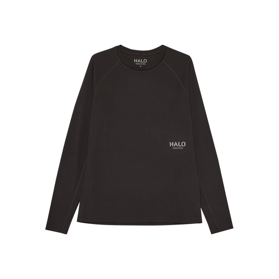 HALO Shirt donkerbruin / wit Bruin