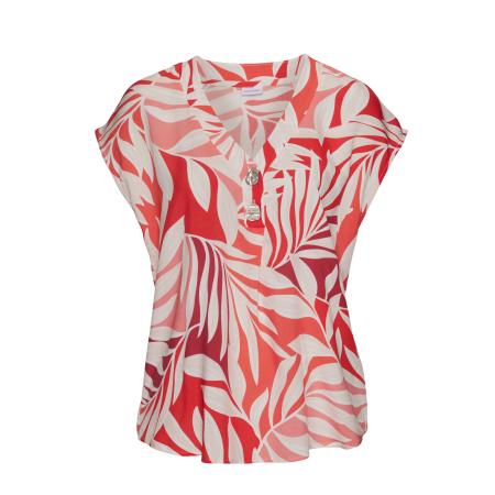 Lascana LASCANA Shirt beige / rood