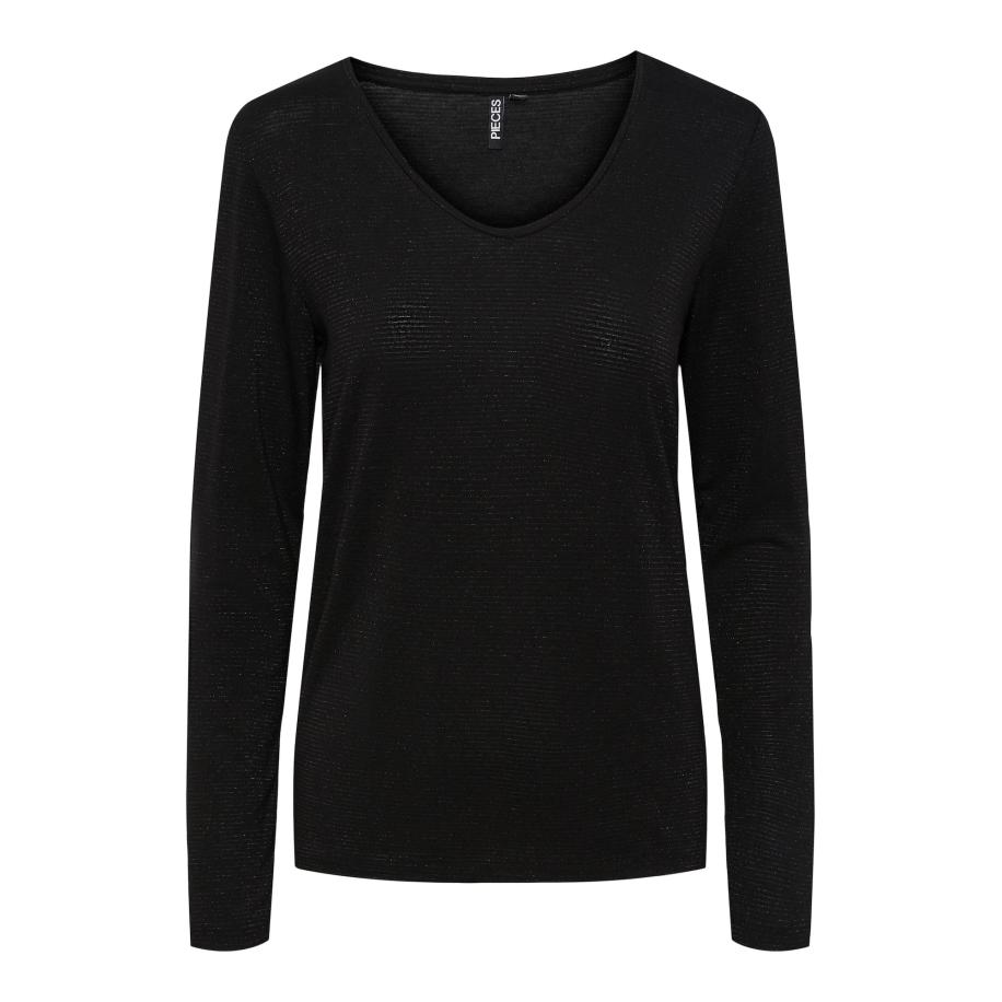 Pieces PIECES Shirt BILLO goud / zwart -