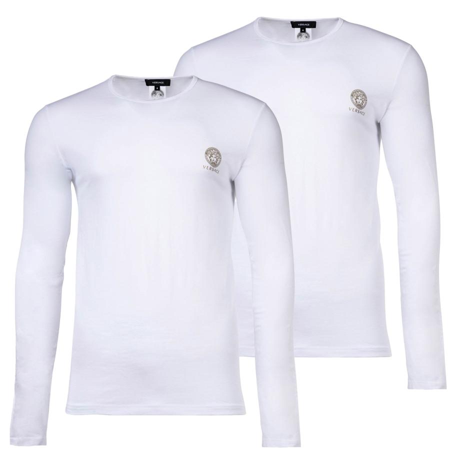 Versace VERSACE Shirt grijs / wit -