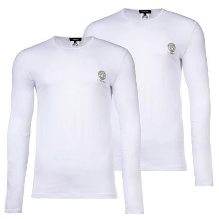 Versace VERSACE Shirt grijs / wit