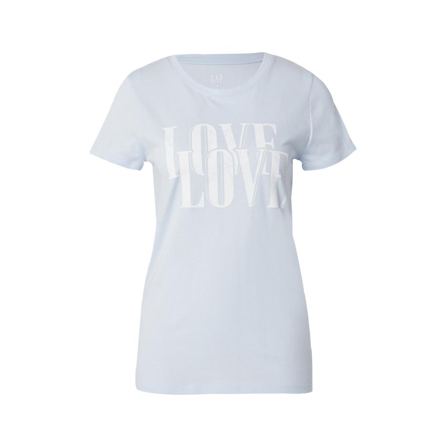 GAP GAP Shirt lichtblauw / wit -