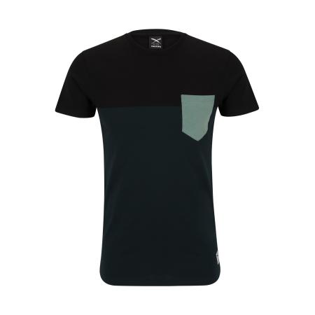 Iriedaily Shirt petrol / pastelgroen / zwart