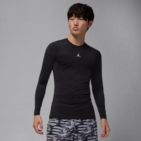 Jordan Sport Dri-FIT basistop met lange mouwen voor heren - Zwart