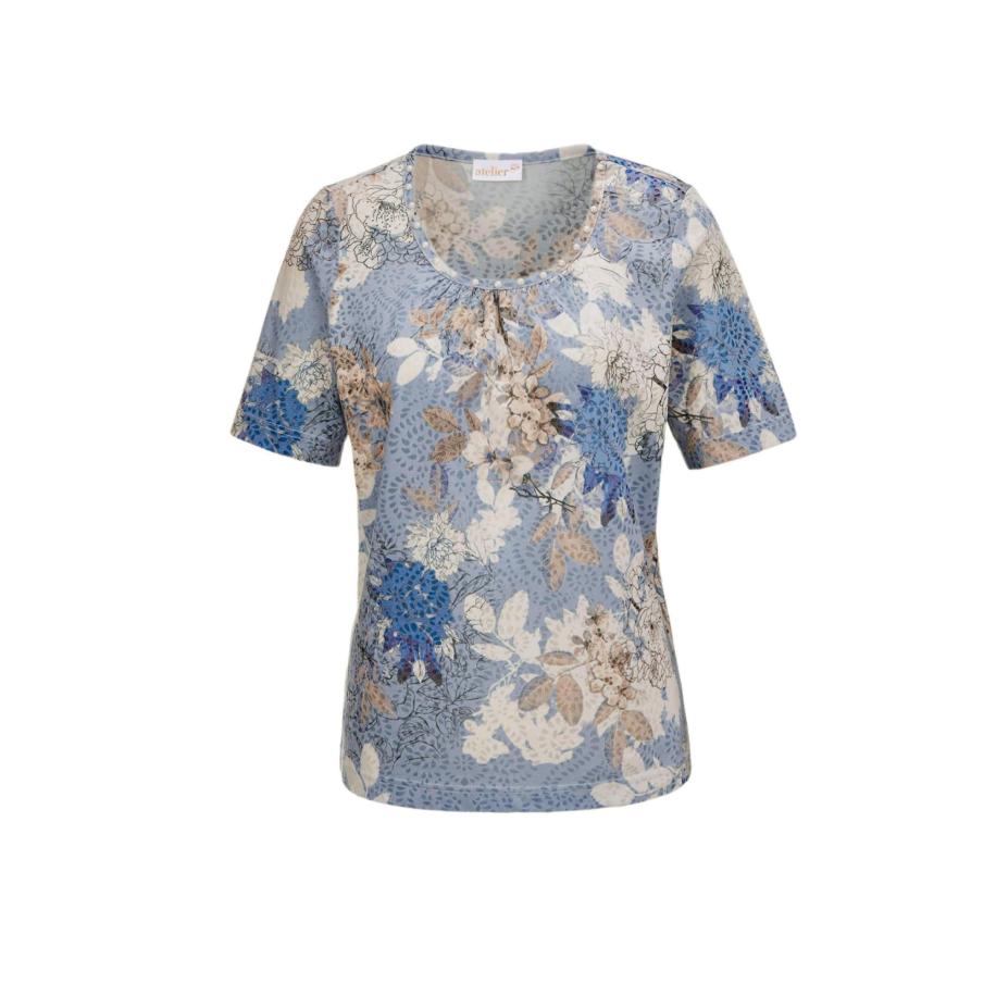 Goldner Goldner Shirt beige / blauw -