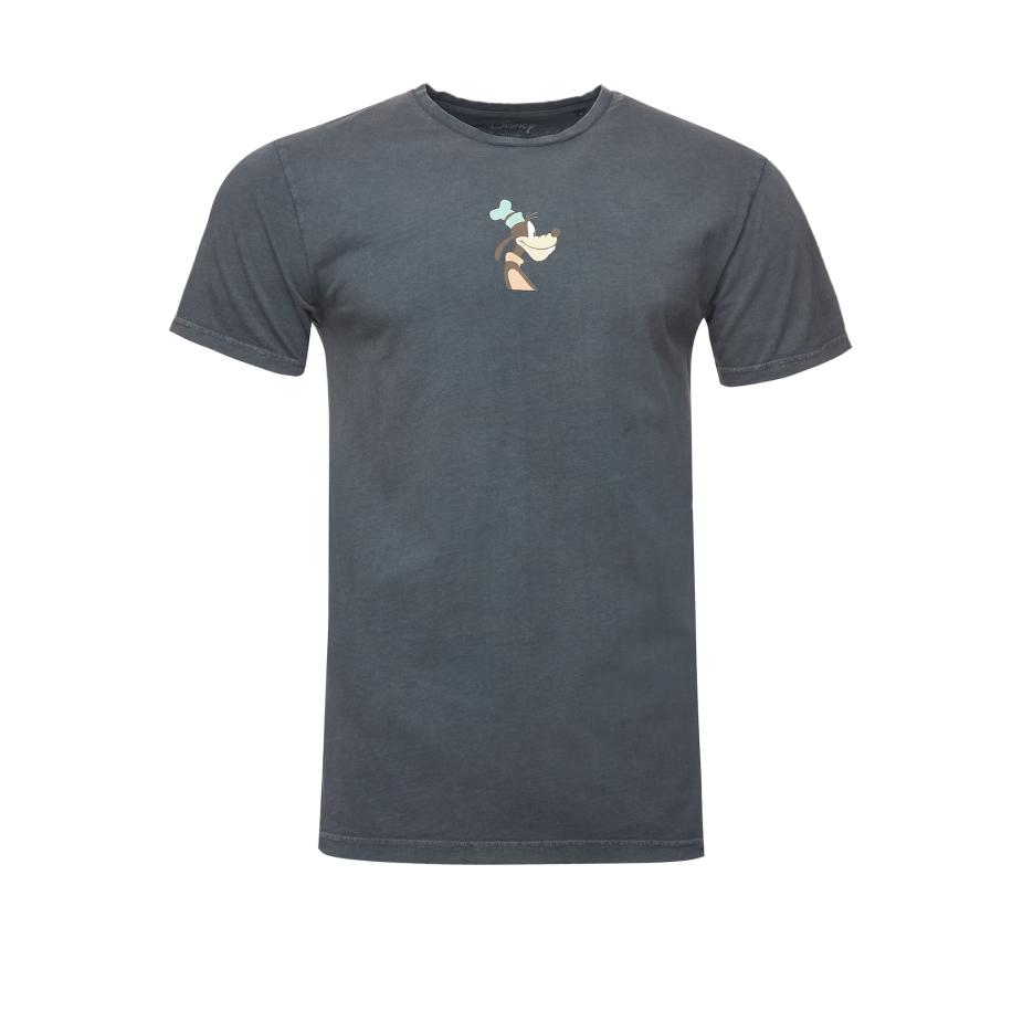 Recovered Recovered Shirt Disney Goofy Side Profile zwart -