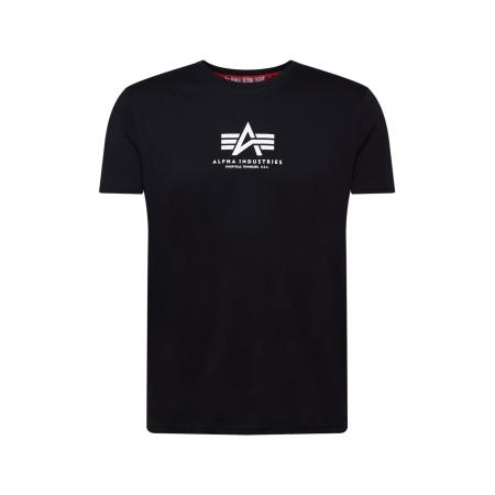 Alpha Industries ALPHA INDUSTRIES Shirt zwart / wit