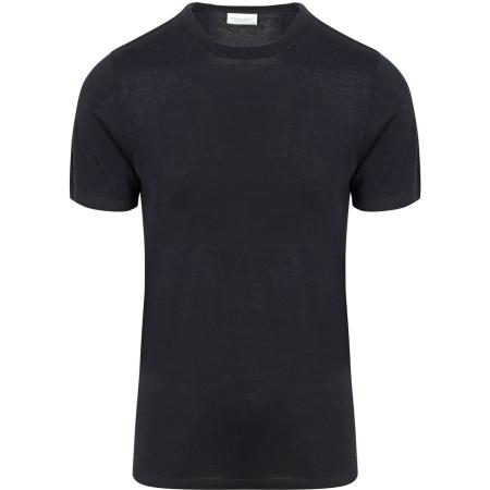 Profuomo T-Shirt Knitted Navy