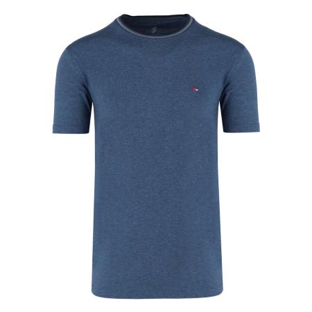 Jupiter T-Shirt ronde hals marine, Effen