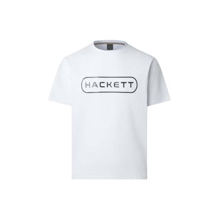 Hackett London Hackett London Shirt Essential zwart / wit