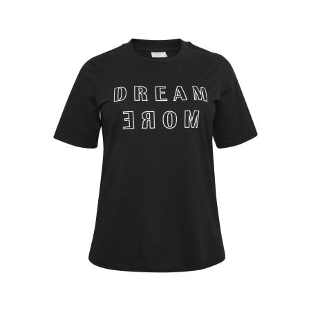 Kaffe KAFFE CURVE Shirt July zwart / wit