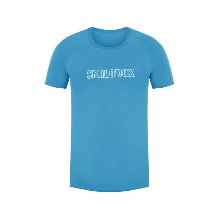 Smilodox Smilodox Shirt Timmy petrol / wit