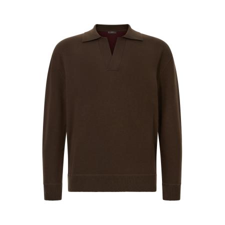 Boggi Milano Boggi Milano Shirt donkerbruin